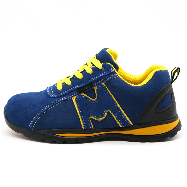 ENTE SAFETY Boots of work hot-selling comfortable casual industrial safety shoes anti-smash non-slip rubber suede leather shoes