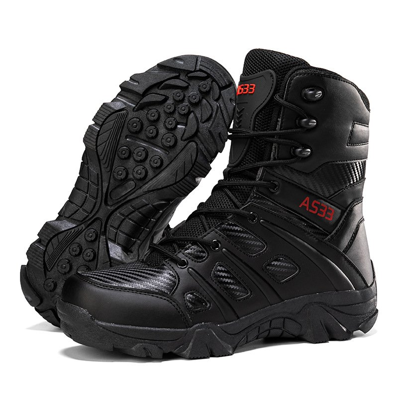 Custom Wholesale Leather Oxford Safety Hiking Light Weight Waterproof Outdoor Comfortable Black Sand Color Hiking boots For Men