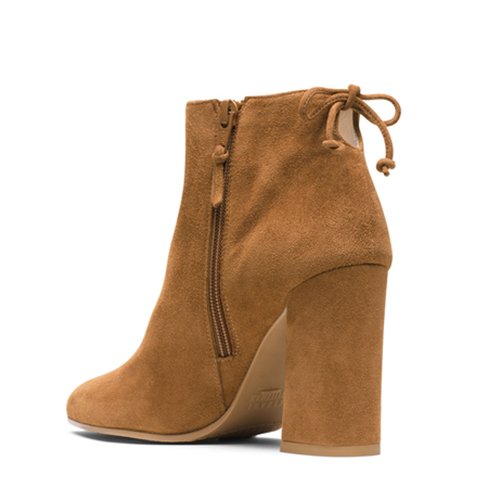 hot sale ladies suede women chunky heel ankle boots