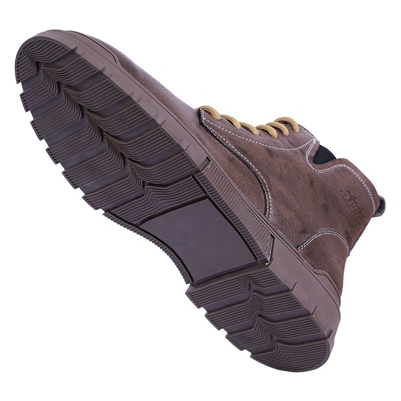 Factory Sale Men Leather Boots Ultra Light And Wear-Resistant Outdoor Martin Boots