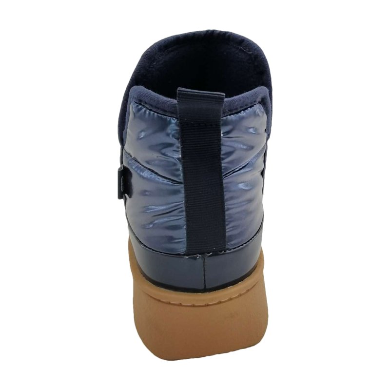 High Quality Fashional glossy Nylon Upper Warm Lining Ankle Winter durable Snow Boots for Ladies Adults