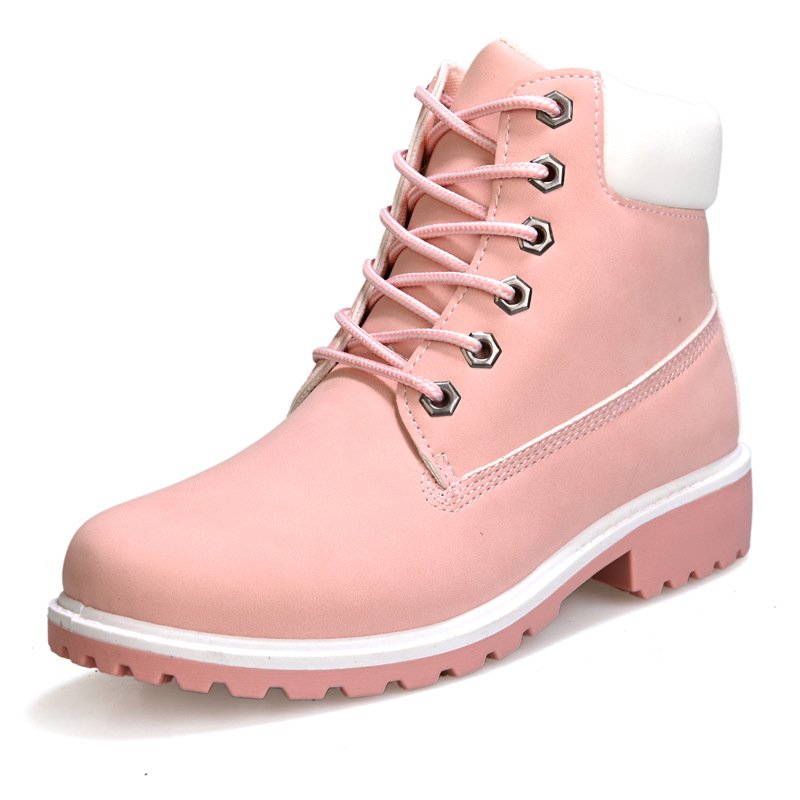 boots winter casual boot for men martin boots men lace-up loafers canvas trendy casual shoes for men