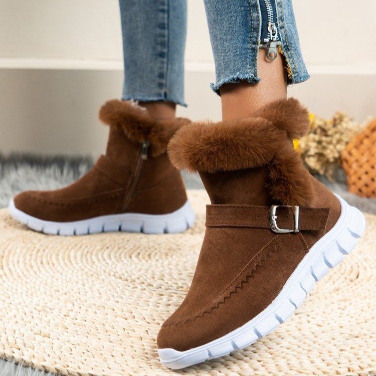 Factory Direct Wholesale ladies winter boots snow boots waterproof for women luxury designer boots ladies