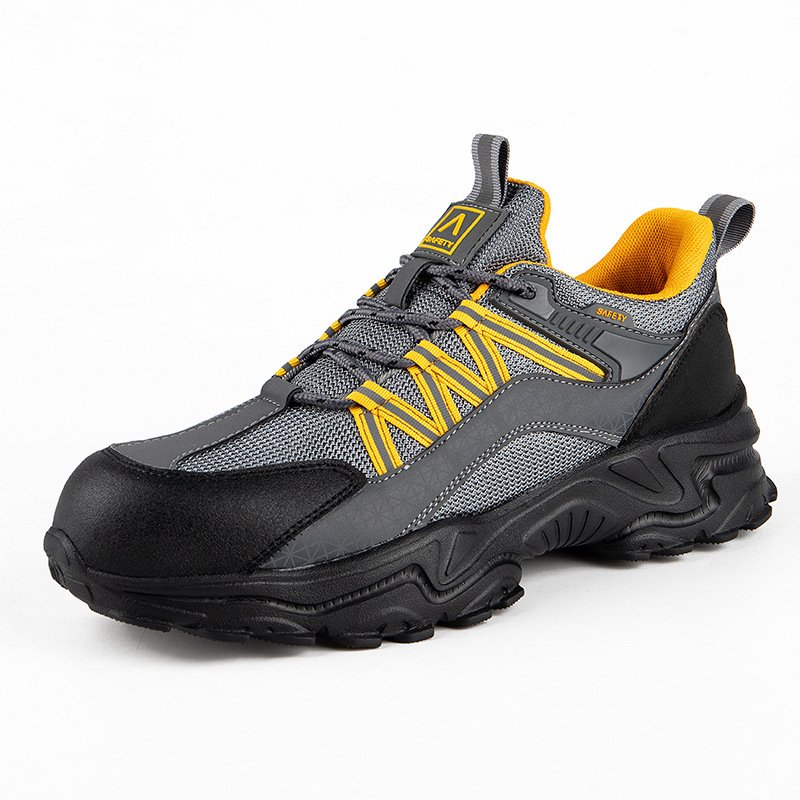 Breathe Freely Wholesale Cheap Price Work Safety Shoes Boots Leather Steel Toe Safety Shoes with Industrial