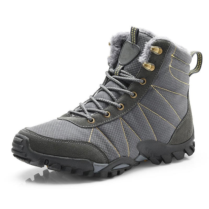 Climbing Boots Men Trekking Hiking Shoes Brand Work Shoes Waterproof Design Shoes New Non Slip Outdoor
