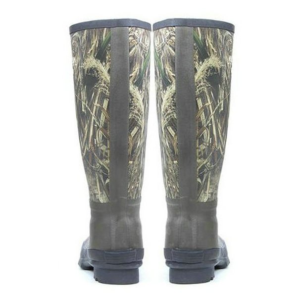 Outdoor camouflage rain boots hunting boots waterproof fishing wear resistant high rubber boots for Men