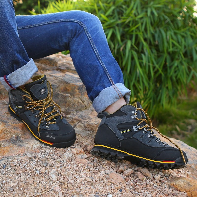 New Fashion Breathable Outdoor Sport Winter Warm Non-Slip Safty Safety Shoes Climbing Boots For Women Men