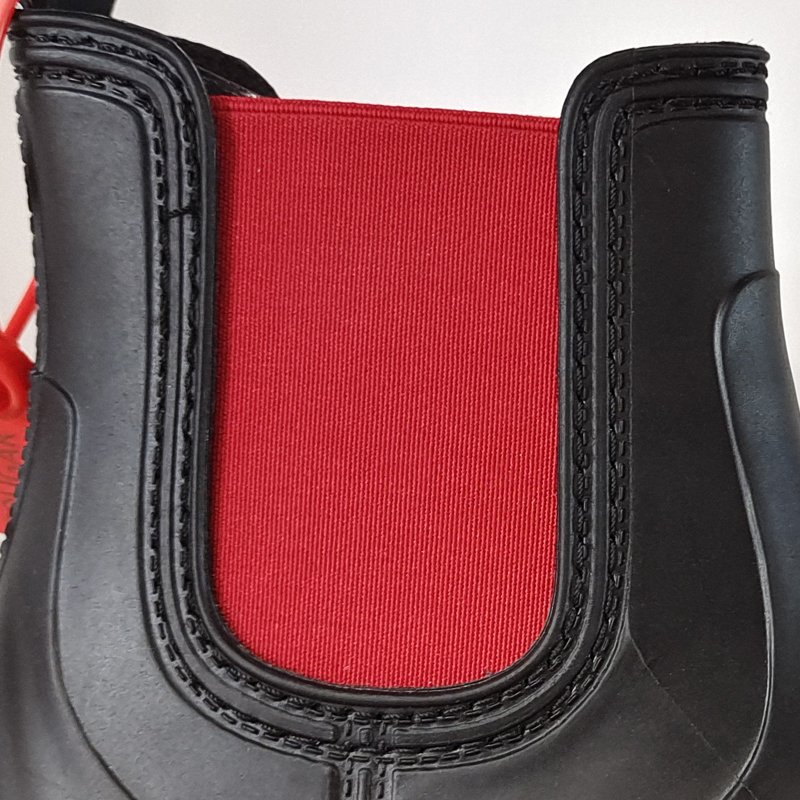 OEM Half Yellow Rain Boots Women Horse Design Rubber Rain Boots