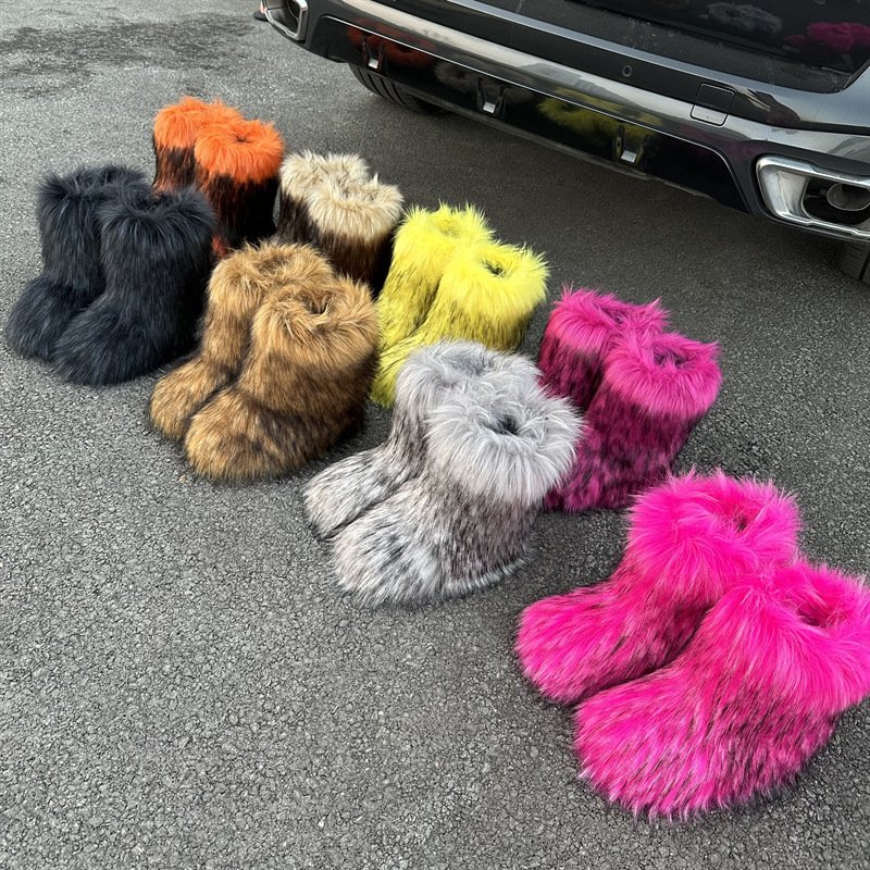 wholesale snow boots boots sets with matching bags trendy boots for women
