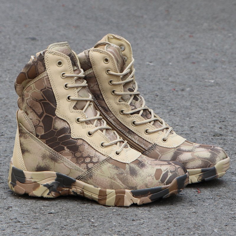 High Quality Black Stivali Chuteiras Botas Genuine Leather Mens Tactical Combat Men's Boot