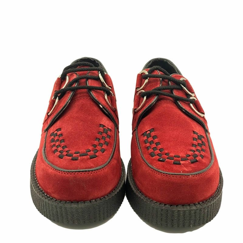 Ladies casual lace-up suede flat boots women denim boots women leather platform boots