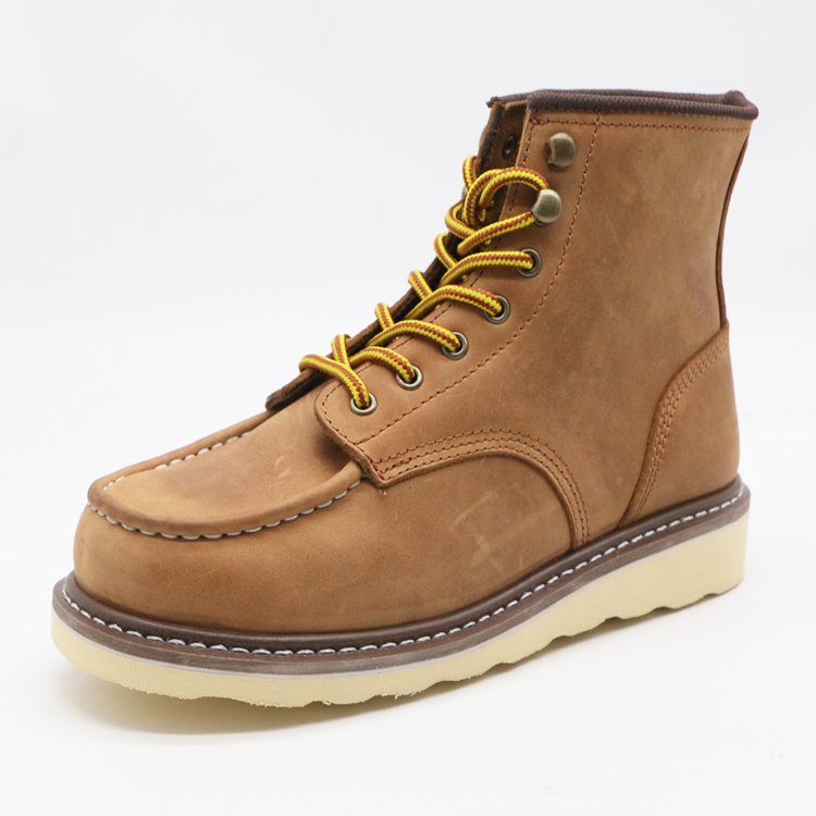 MaxiPact China Factory Cheap Work Shoes Men's Hiking Safety Boots Elastic High Ankle Safety Shoes for Sale