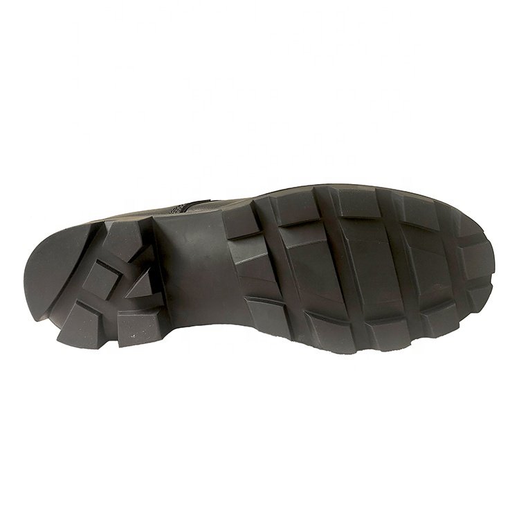 Black Anti-puncture Panama Genuine Leather 1000D Nylon Boots