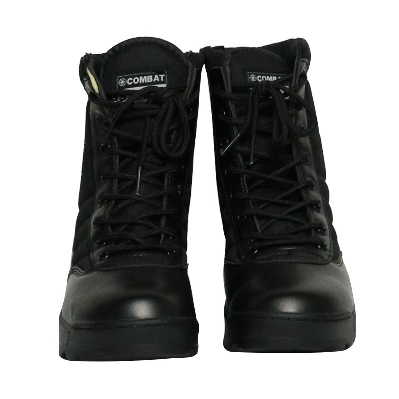 Hot Sale Buy Men Leather Work Boots Rubber Antiskid Cat Safety Shoes