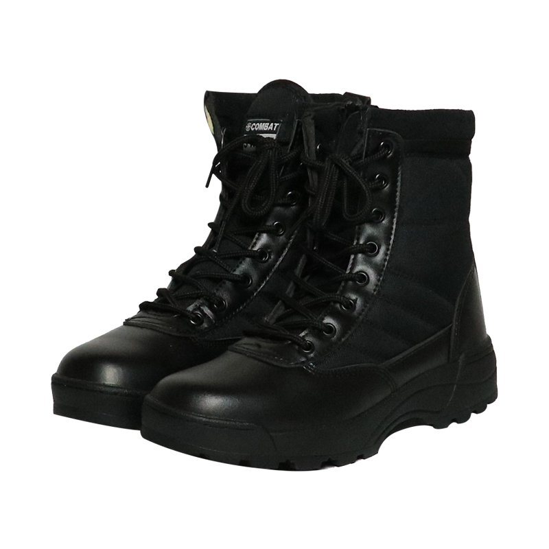 Hot Sale Buy Men Leather Work Boots Rubber Antiskid Cat Safety Shoes