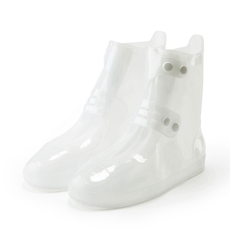Promo Outdoor Travel Waterproof Shoe Cover Wear Resistant Man Women Non-slip Pvc Rain Boots Silicone Rainproof Shoe Cover