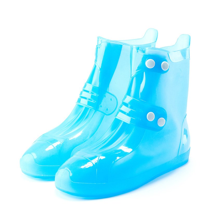 Promo Outdoor Travel Waterproof Shoe Cover Wear Resistant Man Women Non-slip Pvc Rain Boots Silicone Rainproof Shoe Cover