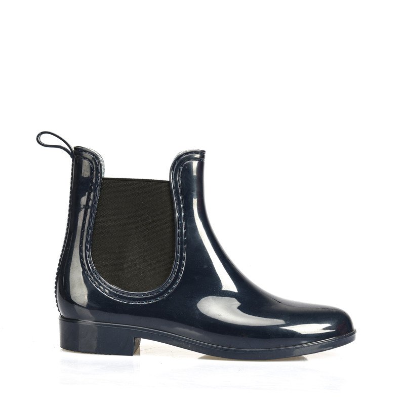 Outdoor Customize Non Slip Ladies Ankle Glitter PVC Rain Boots Mould