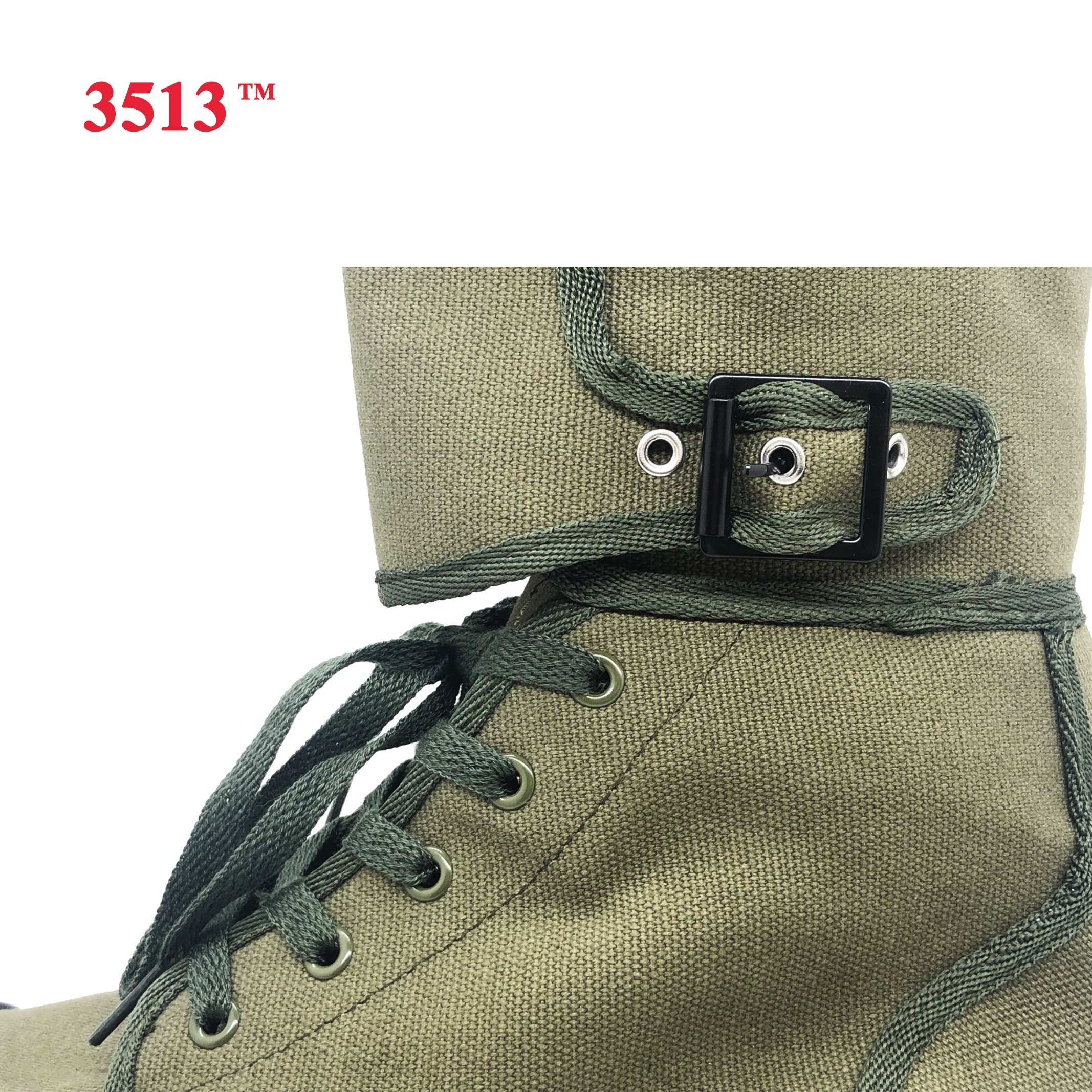 China cheap buckle injection mould combat boots men canvas jungle boots