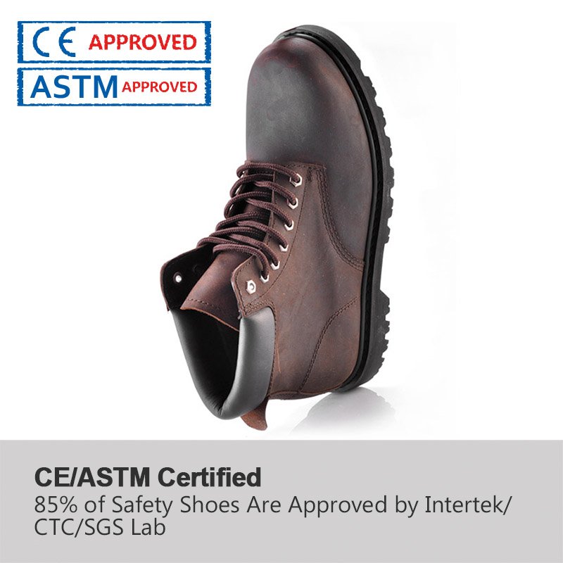 Goodyear welted nubuck work shoes rubber sole work shoes electrical insulation rubber safety boot