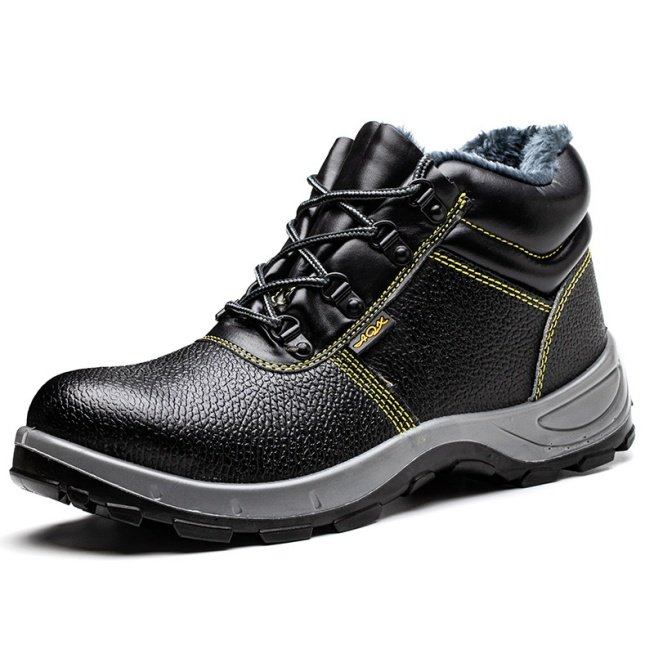 Men's Anti-Scratch Anti-Puncture Work Boots High Top Winter Indestructible Anti-Static Safety Shoes with Steel Toe Summer Season