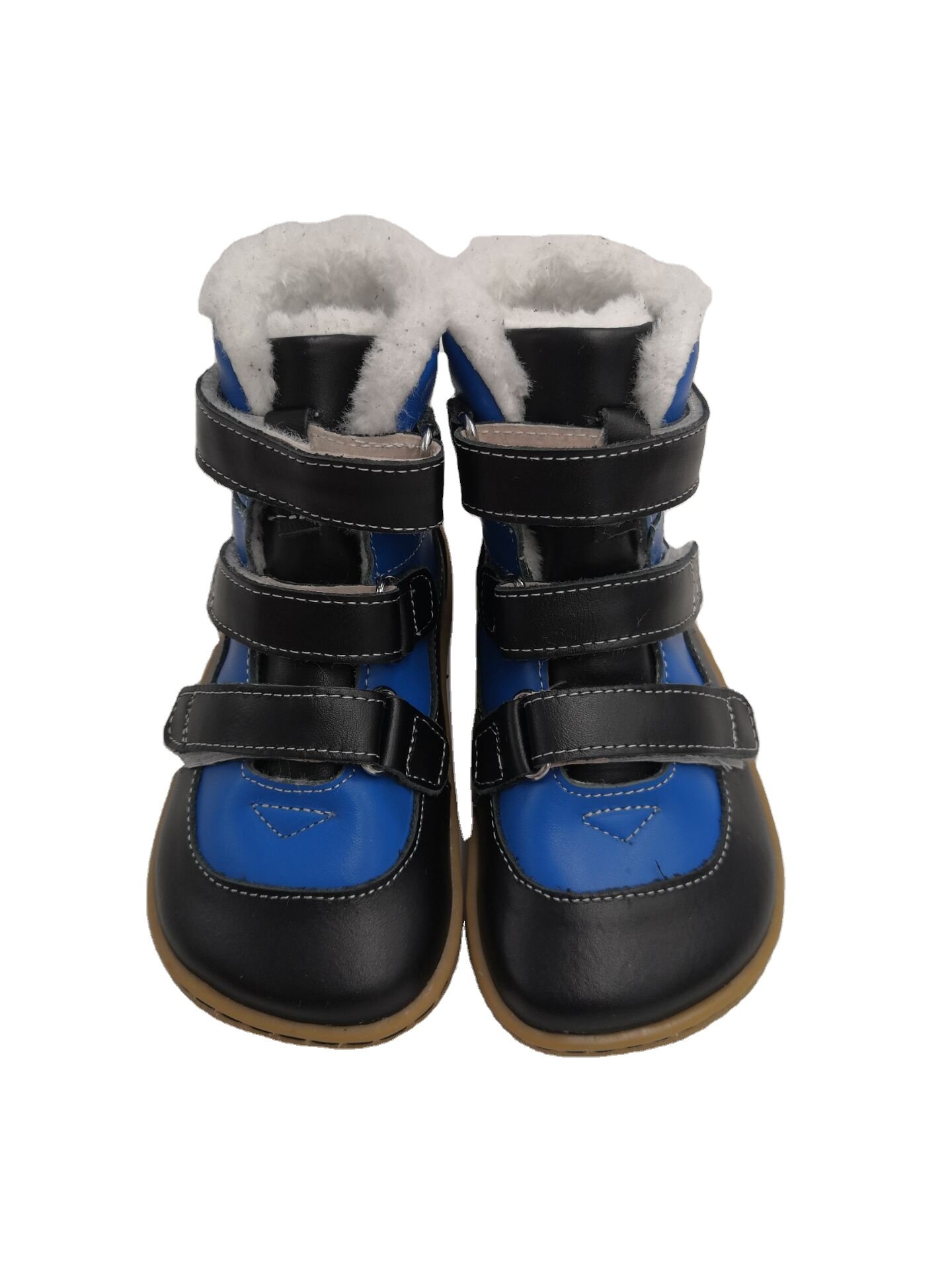 TipsieToes manufacturer stock low price real leather super soft stylish western flat fur boots for little boy girl kids teenage