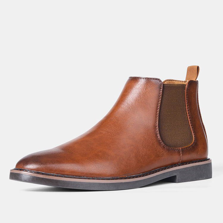 Men Chelsea Boots, Hot Sell Autumn Trendy Formal Shoes Classic Vintage British Style Ankle Botas Bottes Chelsea Boots For Men