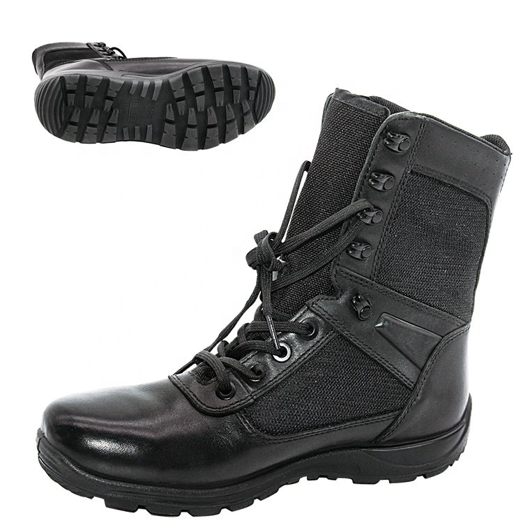 New style summer pulling boots men's super light waterproof black boots outdoor breathable security training shoes