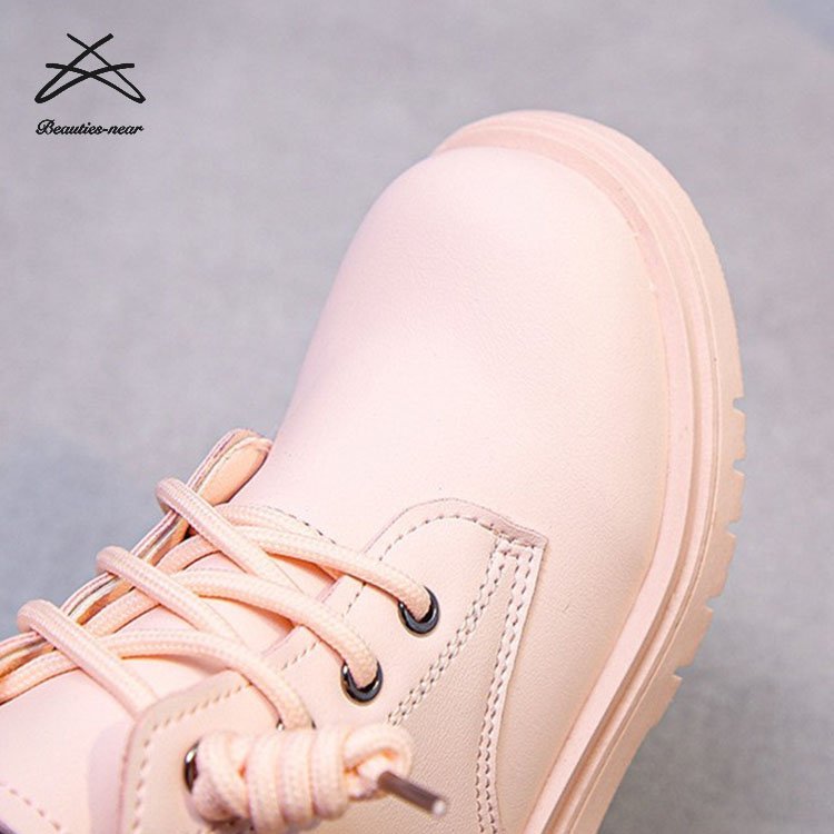 Wholesale Children's Kids Boots Girls Comfortable Ankle Boots British Style Soft Sole Zip Children's Casual Shoes Boots