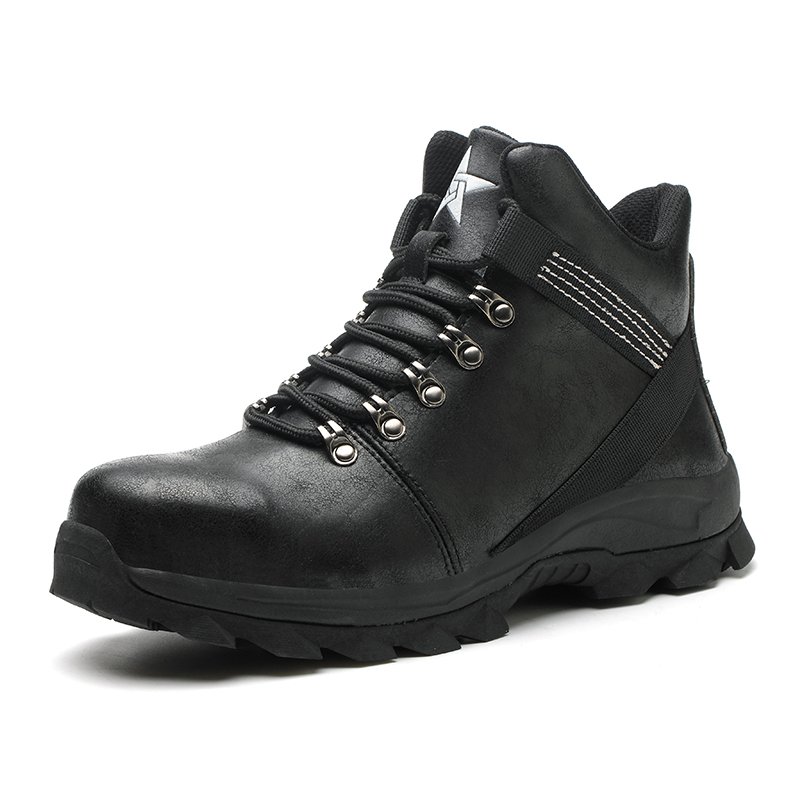 Industrial Safety Boots New Arrival Wholesale Factory Cheap High Quality Men PU Rubber Steel Toe Shoes Winter Boots Black Brown