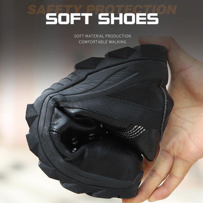 Industrial Safety Boots New Arrival Wholesale Factory Cheap High Quality Men PU Rubber Steel Toe Shoes Winter Boots Black Brown