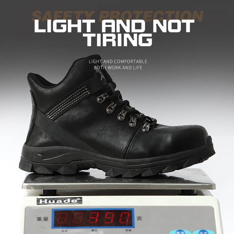 Industrial Safety Boots New Arrival Wholesale Factory Cheap High Quality Men PU Rubber Steel Toe Shoes Winter Boots Black Brown