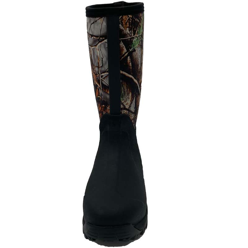Customized Camo Rubber Boots Waterproof Muck Rain Boots Neoprene Outdoor Hunting boots