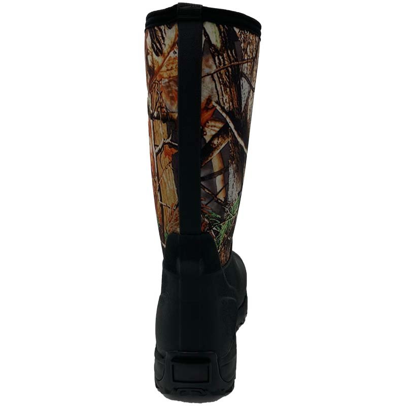 Customized Camo Rubber Boots Waterproof Muck Rain Boots Neoprene Outdoor Hunting boots