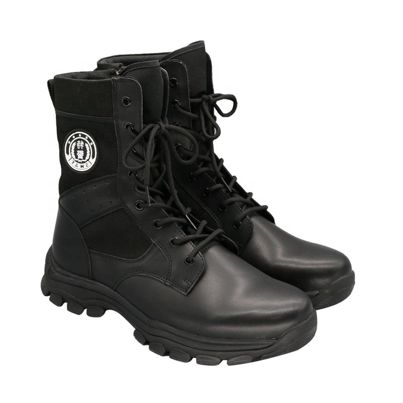 Strong And Sturdy Steel Toe Woodland Safety Shoes Men Tactical Outdoor Boots
