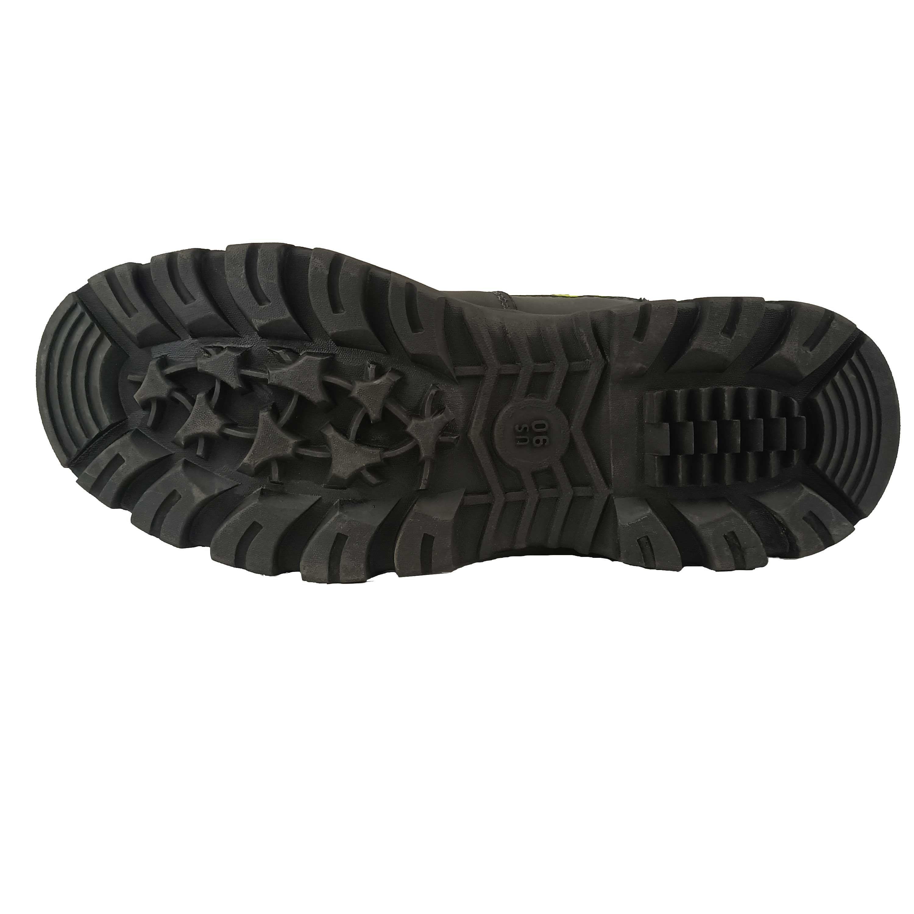 Genuine leather fire boots Flame retardant with Steel toe EH Slip Oil resistant outsole