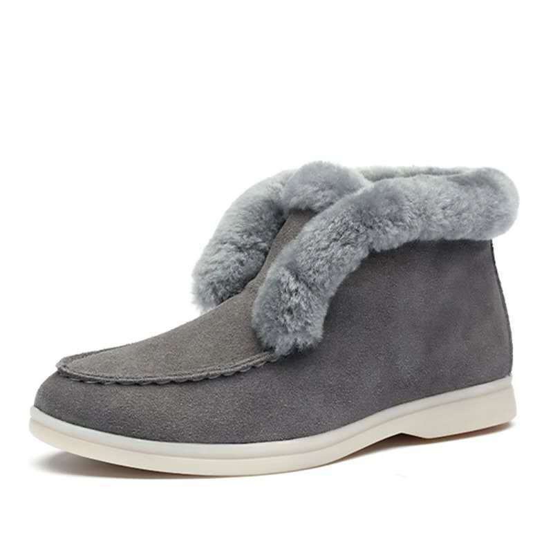 New Arrival Fur Outside Snow Short Winter Warm Women's Boots New Casual Short Boots