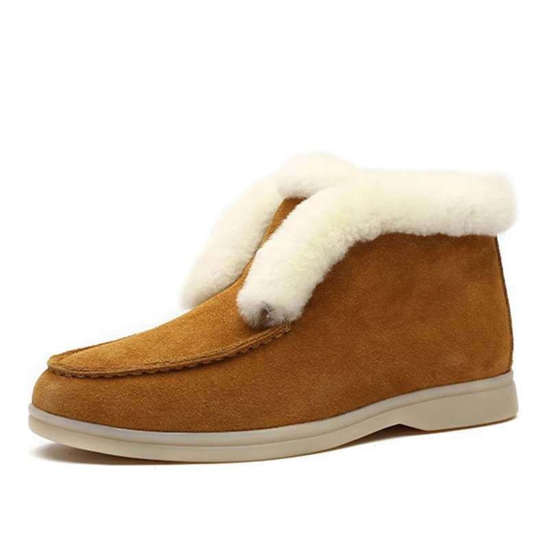 New Arrival Fur Outside Snow Short Winter Warm Women's Boots New Casual Short Boots