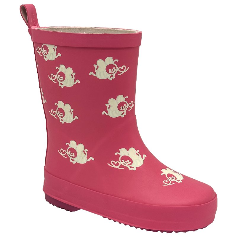 Lovely Color Changeable Cartoon Rain Rubber Boots Cute Waterproof Print Boots for Kids