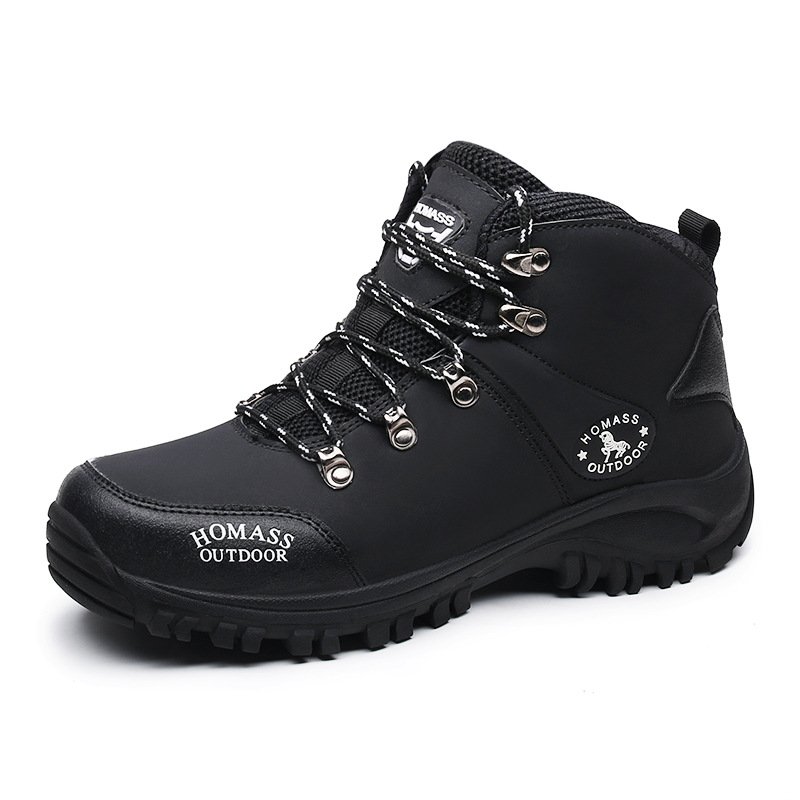 Autumn and winter outdoor shoes men anti slip wear resistant travel shoes new warm shoes hiking boots