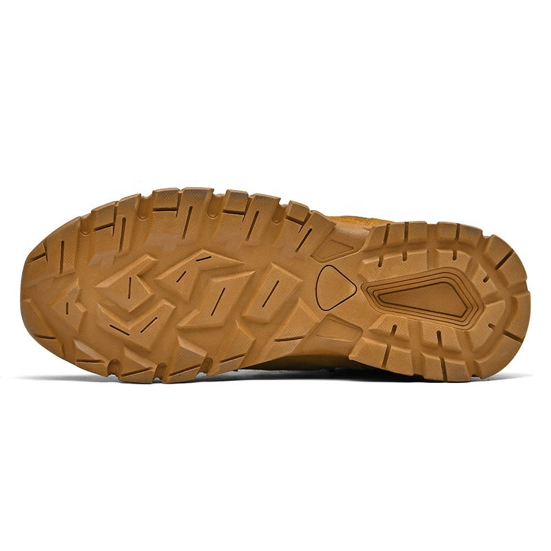 Custom Men's Com-bat Boots Hiking Shoes Men Outdoor Sports Desert Tactical Boots 6 Inches Suede Leather.