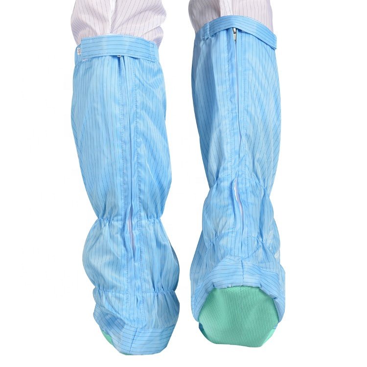 Industry Reusable Unisex GMP Wrok Antistatic Shoes Cover Safety Esd Cleanroom Boot Covers