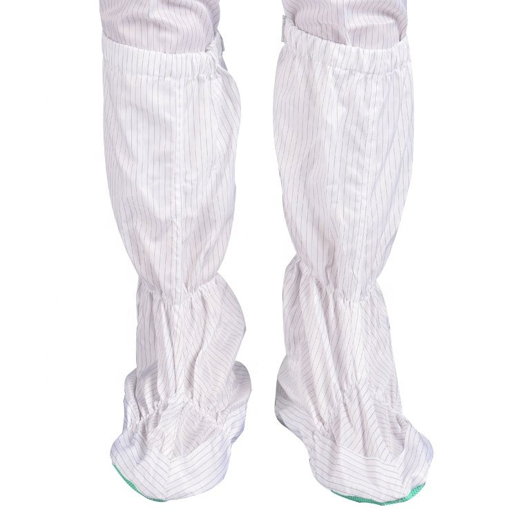 Industry Reusable Unisex GMP Wrok Antistatic Shoes Cover Safety Esd Cleanroom Boot Covers