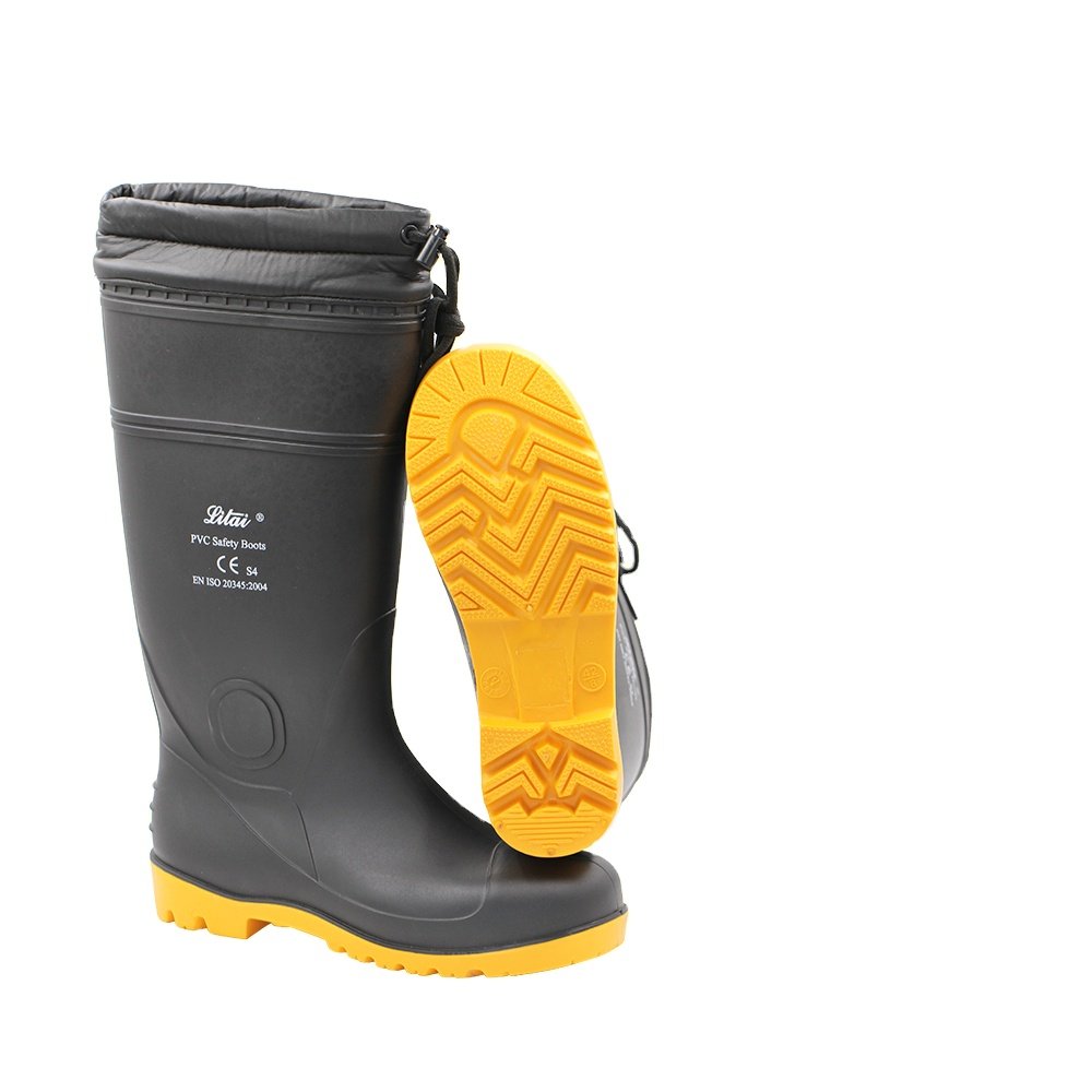 cheap wholesale unisex Factory price soft factory trade rain boots safety gum boots for men waterproof