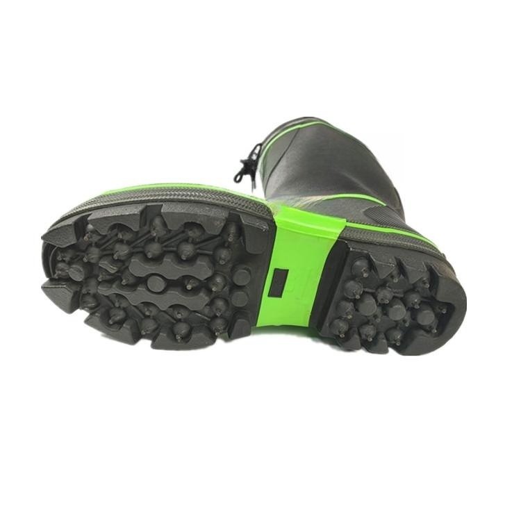 Hot Sale Outdoor Fishing Boots Waterproof Anti-slip Rubber Men Rain Boots