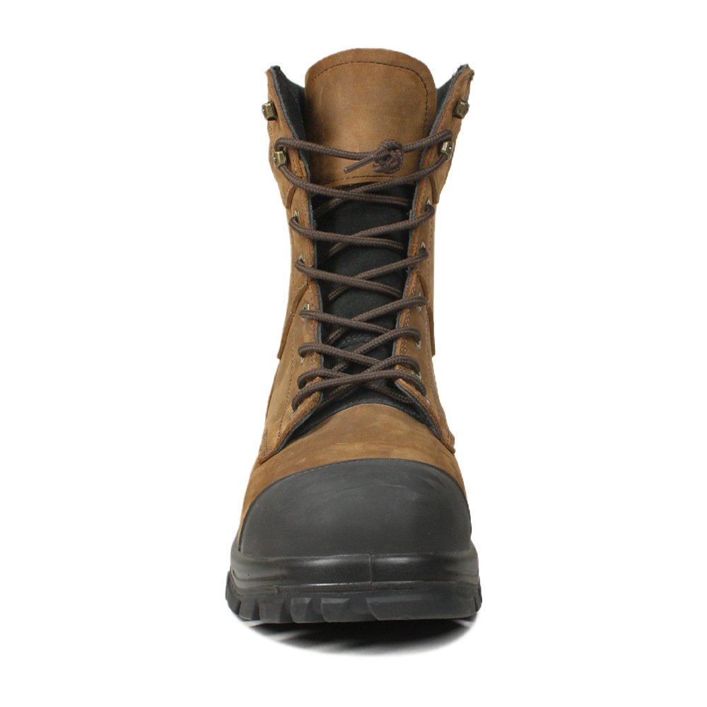 manufacturer factory custom safety shoes for men steel toe boots leather slip resistant waterproof stab resistant s3 wholesale