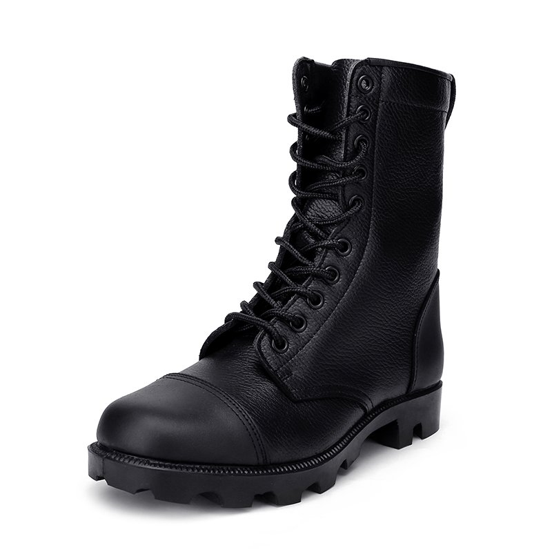 CHINA XINXING Wholesale Men's black Leather Shoes Boots anti slip boot
