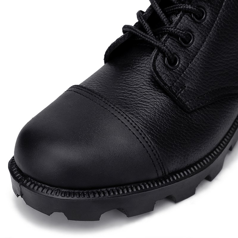 CHINA XINXING Wholesale Men's black Leather Shoes Boots anti slip boot