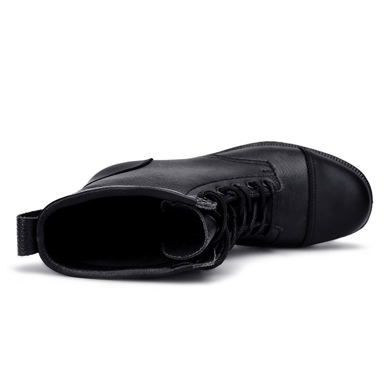 CHINA XINXING Wholesale Men's black Leather Shoes Boots anti slip boot