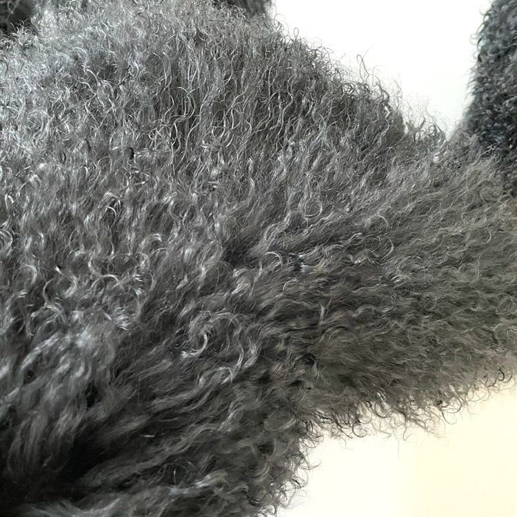 Customized Color and logo Factory price black winter real Mongolian fur boots for women